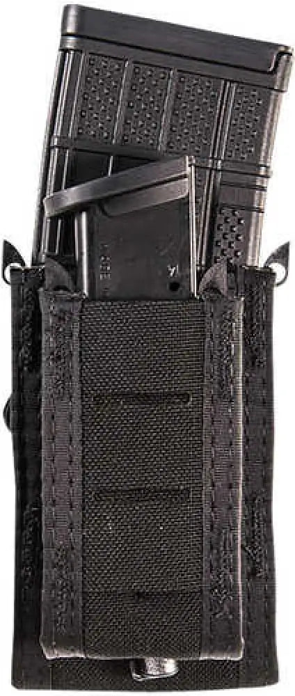 High Speed Gear 41dd00bk Taco Double Decker Black Nylon - 41dd00bk