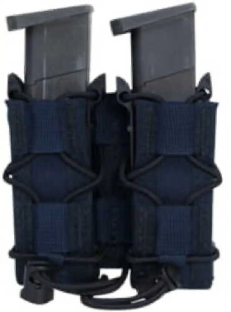 High Speed Gear Taco Molle Double Pistol Magazine Pouch Multicam Black Nylon W/polymer Divider - 11pt02mb