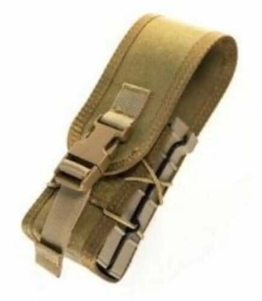 High Speed Gear Taco Molle X2r Covered Double Coyote Brown Nylon W/polymer Divider Holds 2 Rifle Mags - 182rc0cb
