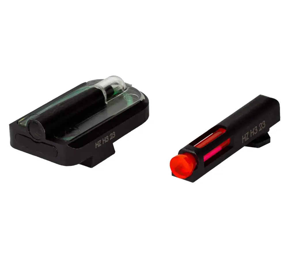Hiviz Fiber Optic Sights Hiviz Fastdot H3 Red Front Green Rear Sight for Glock 9mm 40 S&w.357 Sig Buy at Faith
