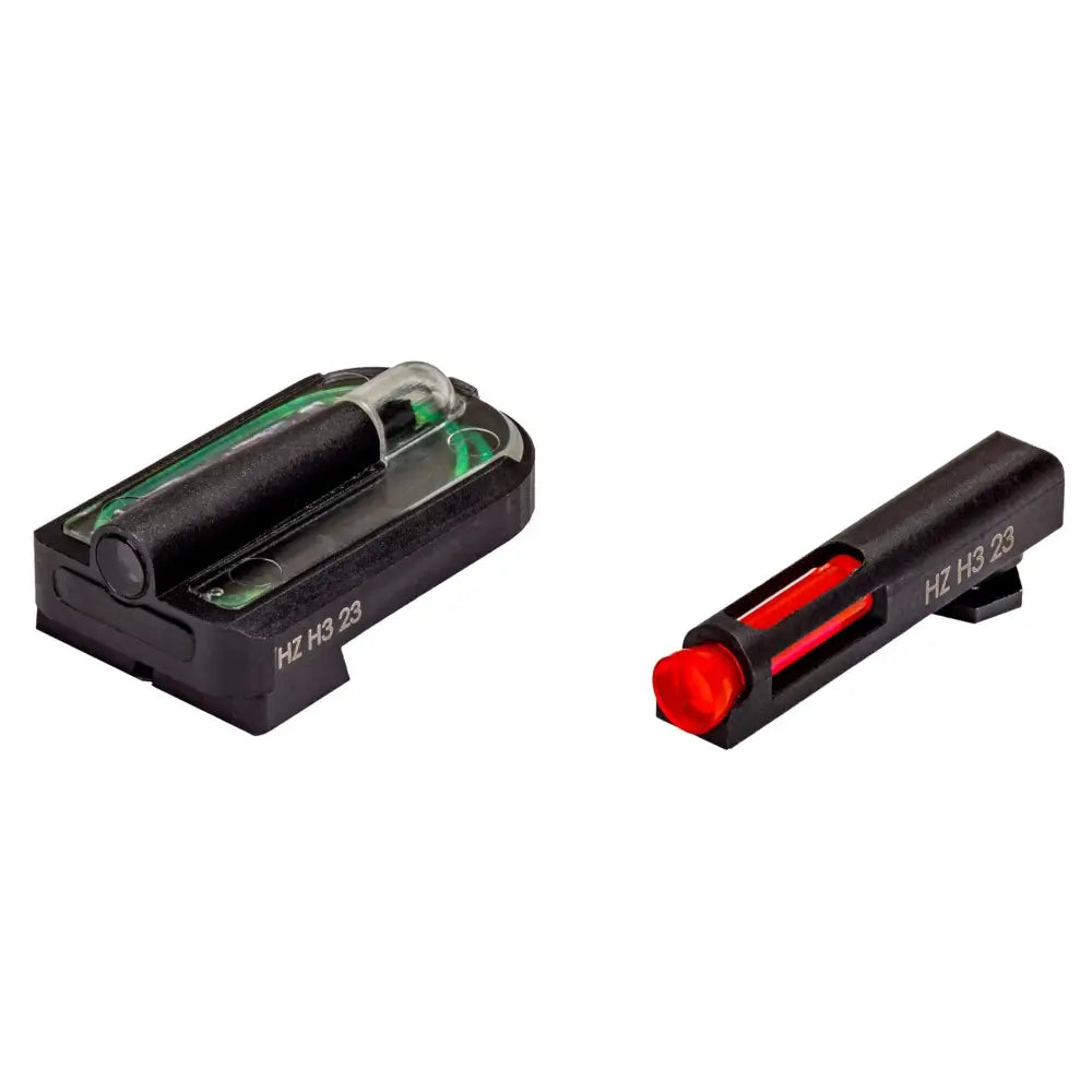 Hiviz Fiber Optic Sights Hiviz Fastdot H3 Red Front Green Rear Sight for Glock Mos 9mm| 40 S&w | 357 Sig Buy at Faith