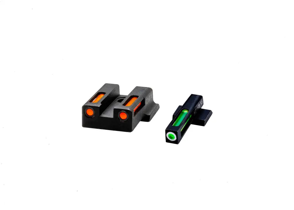 Hiviz Fiber Optic Sights Hiviz Litewave H3 Sight Orange/green Litepipe/white Front Ring Fits S&w M&p 9ez Models Buy