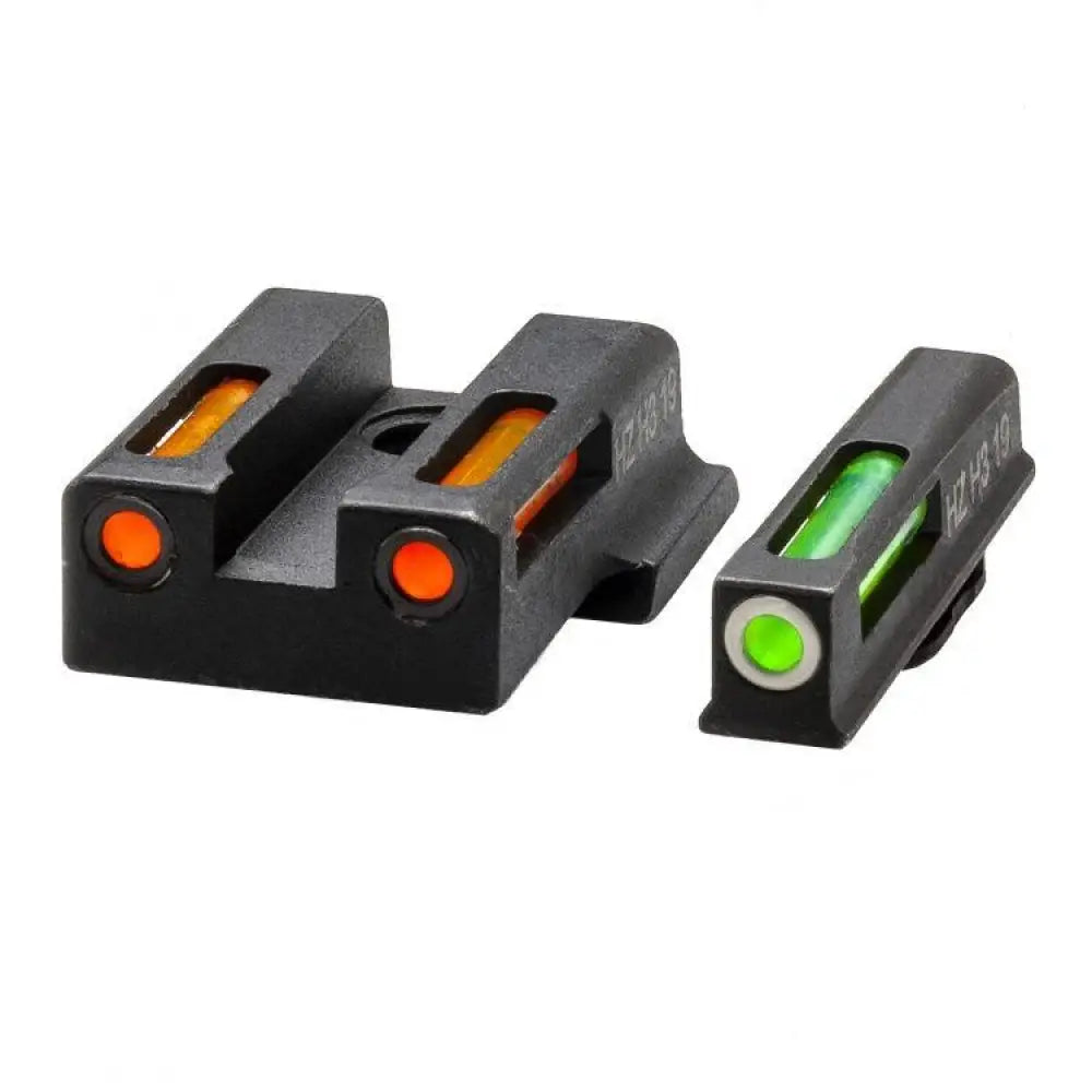 Hiviz Fiber Optic Sights Hiviz Litewave H3 Sight Orange/green Litepipe/white Front Ring Fits S&w M&p Ez380 Buy at Faith