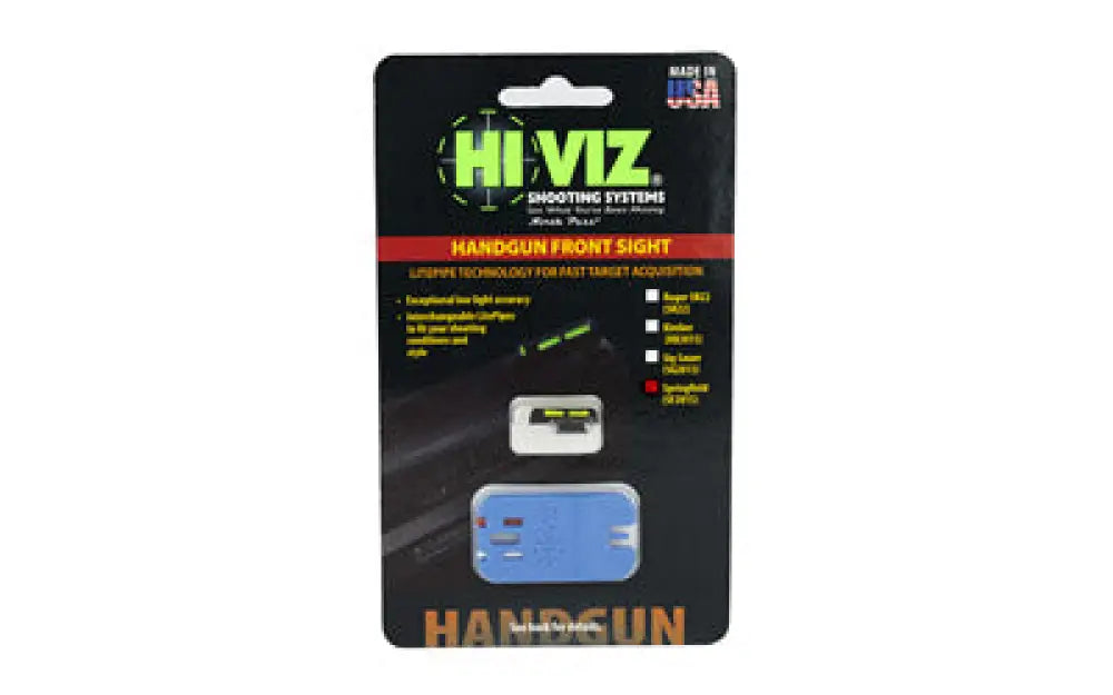 HIVIZ LITEWAVE FRNT SGHT SPGFLD 1911 Buy At Faith And Freedom Outdoors - Sight