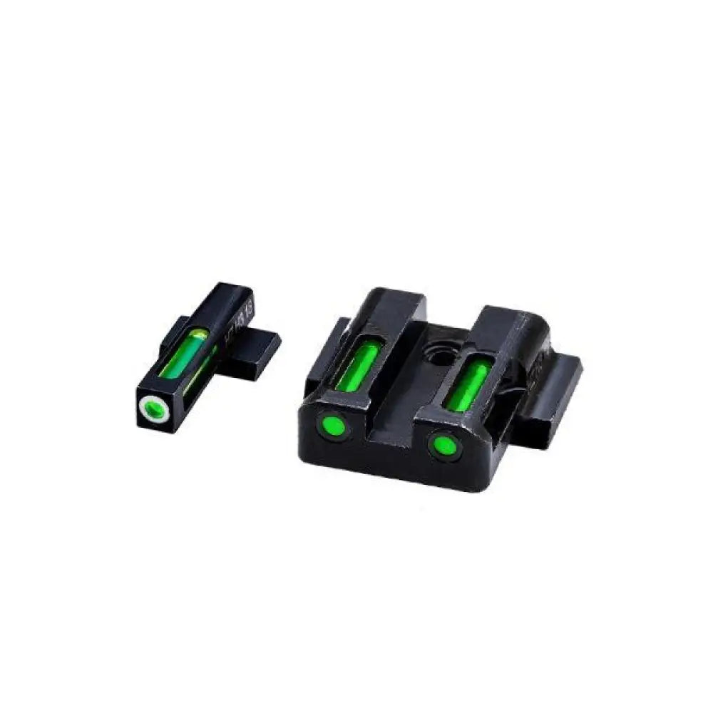 Hiviz Optics|fiber Optic Sights Hiviz Litewave H3 Sight Green Litepipe/white Front Ring Fits S&w Shield Models Buy