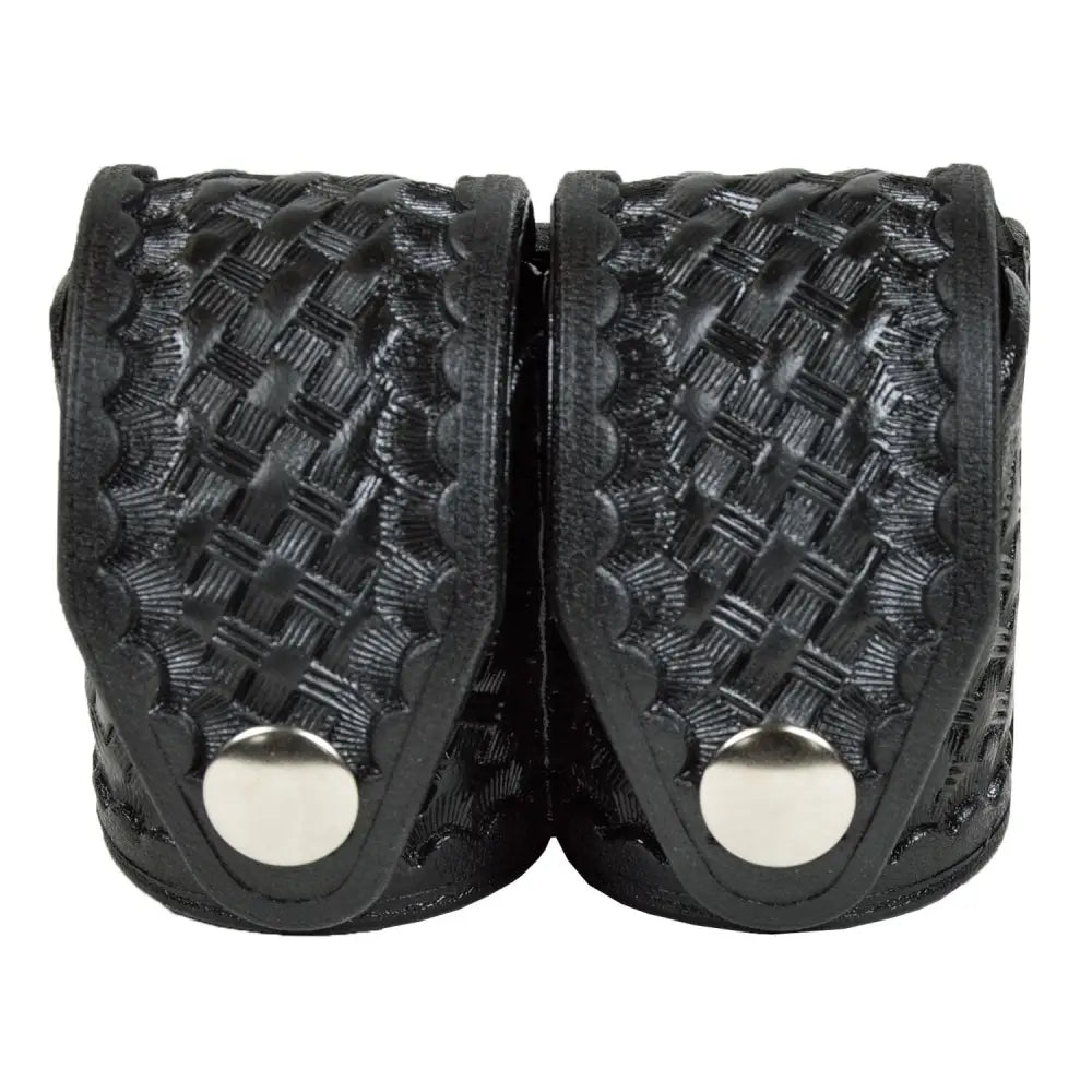 Hks Speed Loaders Accessory Holsters Hks Case Dbl Basketweave Black Buy at Faith and Freedom Outdoors