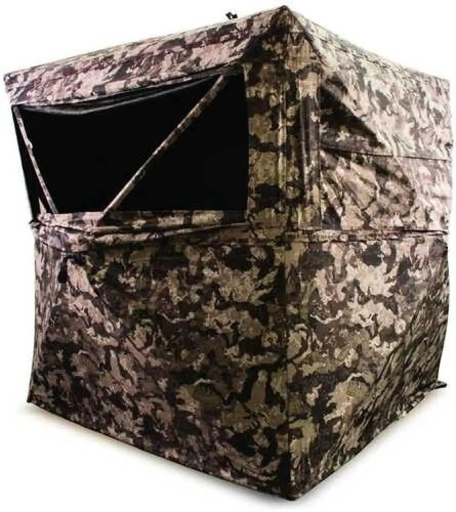 Hme 3 Person Hub Ground Blind Cervidae Camo - Grdblnd3cvd