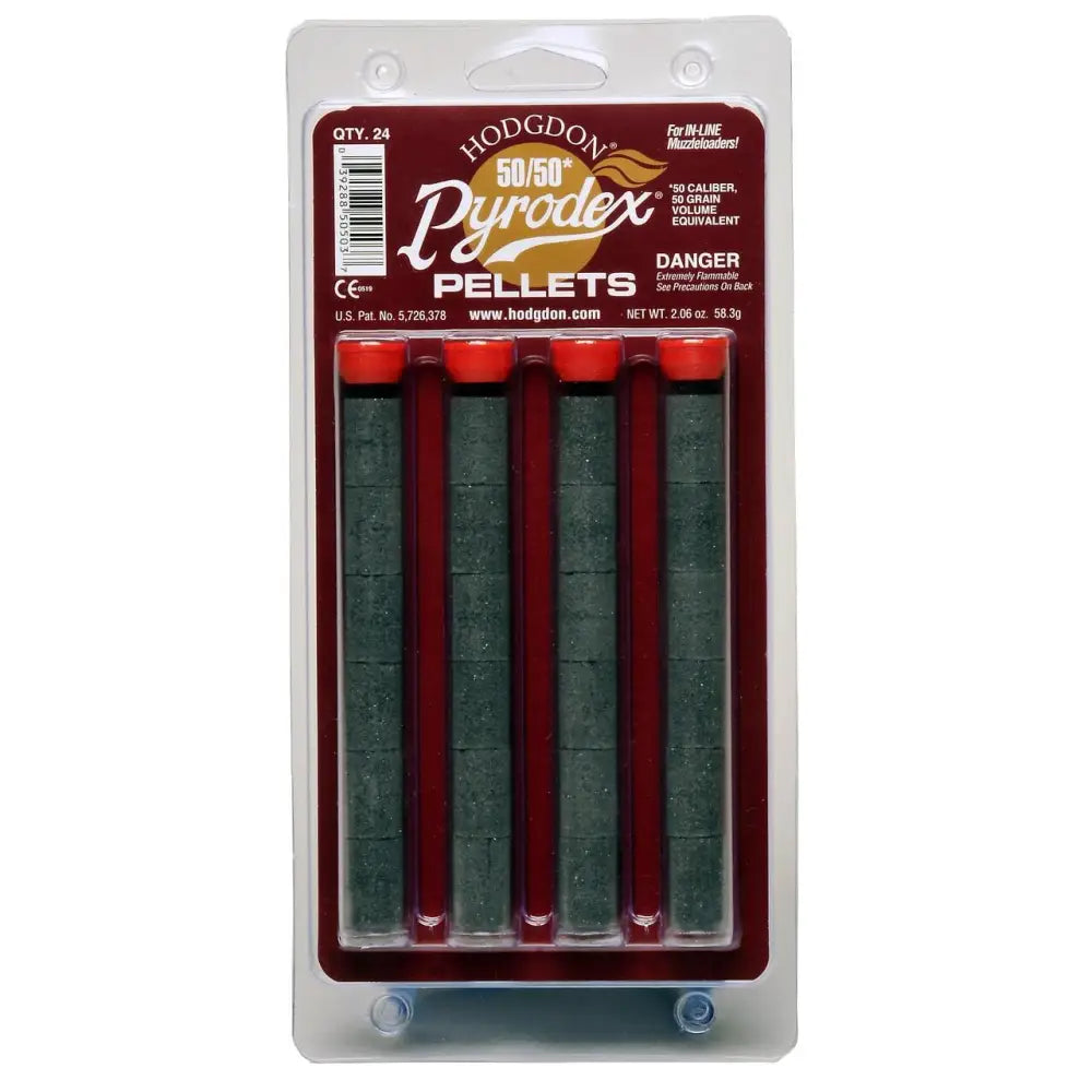 Hodgdon Powder Company Muzzleloader Bullets & Sabots Pyrodex Pellets 50 Cal Gr - 24/ct Buy at Faith and Freedom Outdoors