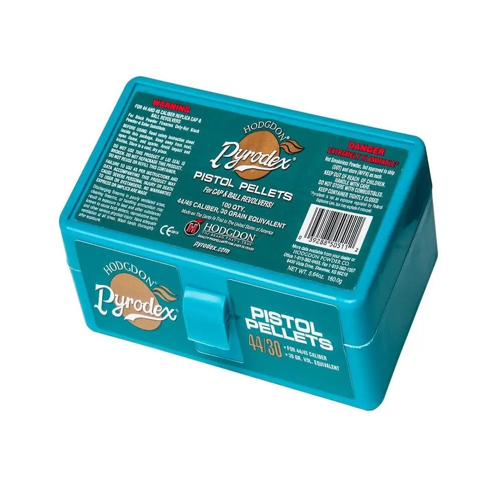 Hodgdon Powder Company Muzzleloader Bullets & Sabots Pyrodex Pellets - 44-45 Cal 30 Gr 100/box Buy at Faith and Freedom