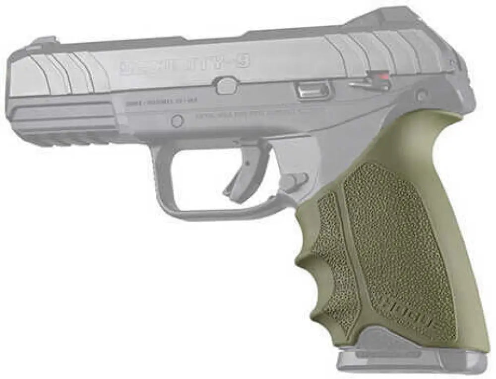 Hogue 17701 Handall Beavertail Grip Sleeve Ruger Security 9 Rubber Od Green
