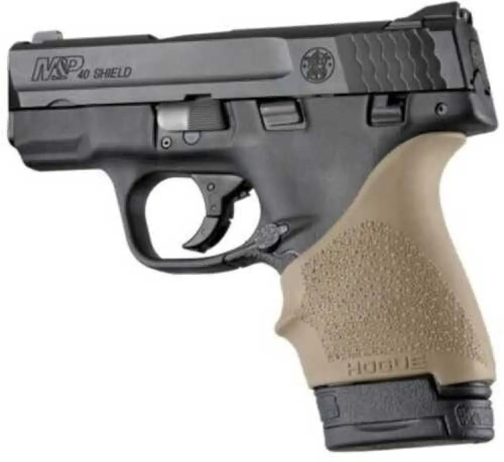 Hogue 18403 Handall Grip Sleeve S&w Shield 9/ Rugar Lc9/g26 Fde