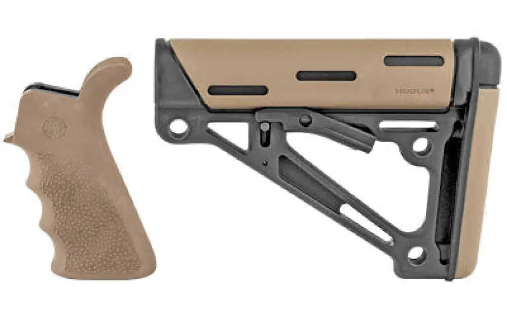 Hogue Ar15 Kit Grp/stck Mil Spec Fde Buy at Faith and Freedom Outdoors - Stocks & Buffer Tubes - Kit
