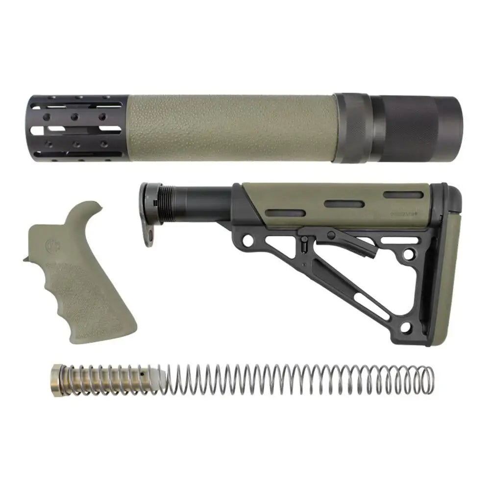 Hogue Chassis & Stocks Ar-15/m-16 Kit Od Green Buy at Faith and Freedom Outdoors