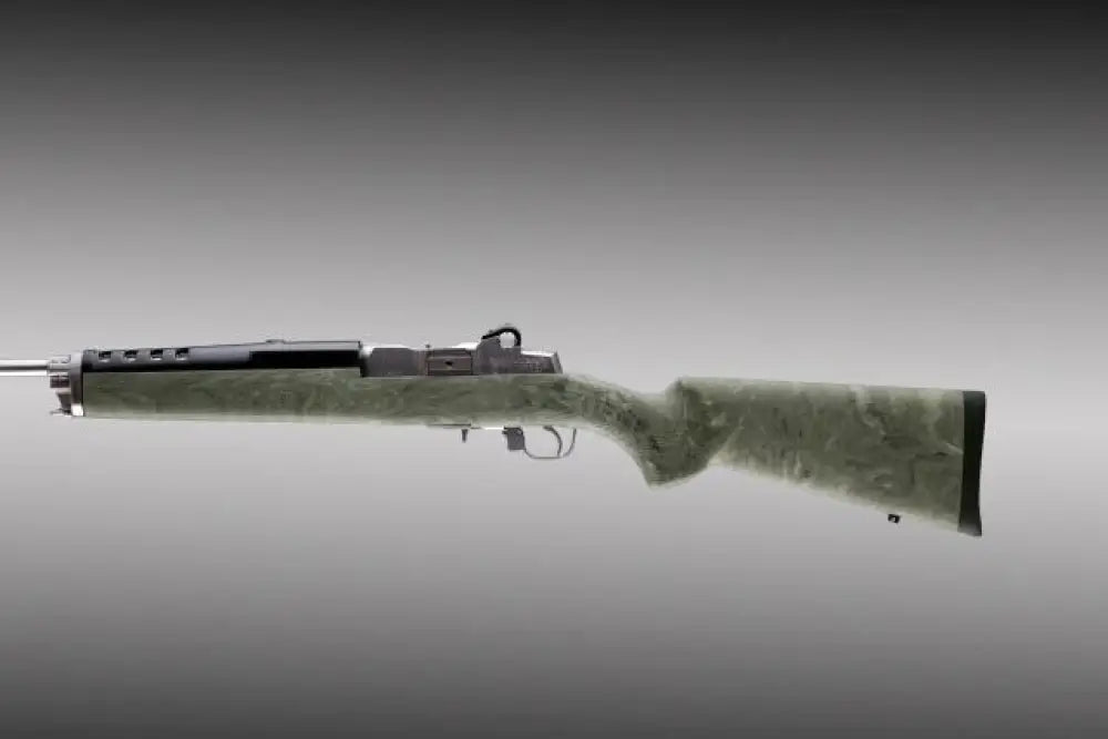 Hogue Chassis & Stocks Ruger Mini-14/30 Stock for Post 180 Serial Numbers - Ghillie Green Buy at Faith and Freedom