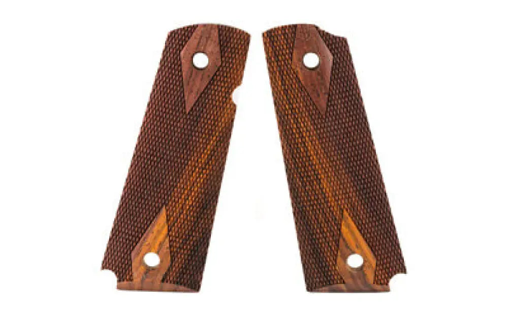 Hogue Grip 1911 Govt Coco Chckd Ambi Buy at Faith and Freedom Outdoors - Grips - Pistol Grip