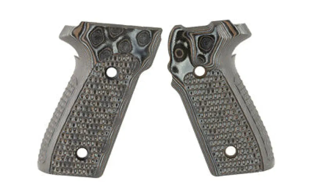 Hogue Grip Piranha G10 Sig 228 Blackgry Buy at Faith and Freedom Outdoors - Grips - Pistol