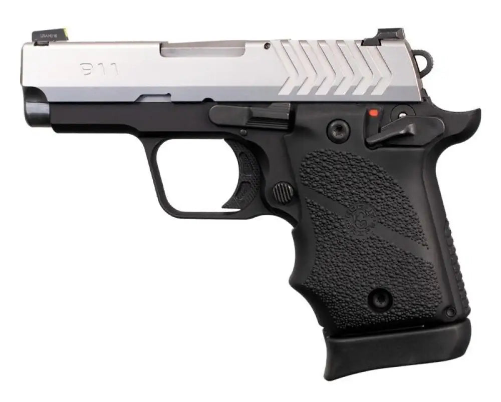 Hogue Grips Ambi Safety Rubber Grip for Springfield Armory 911 9mm- Black Buy at Faith and Freedom Outdoors