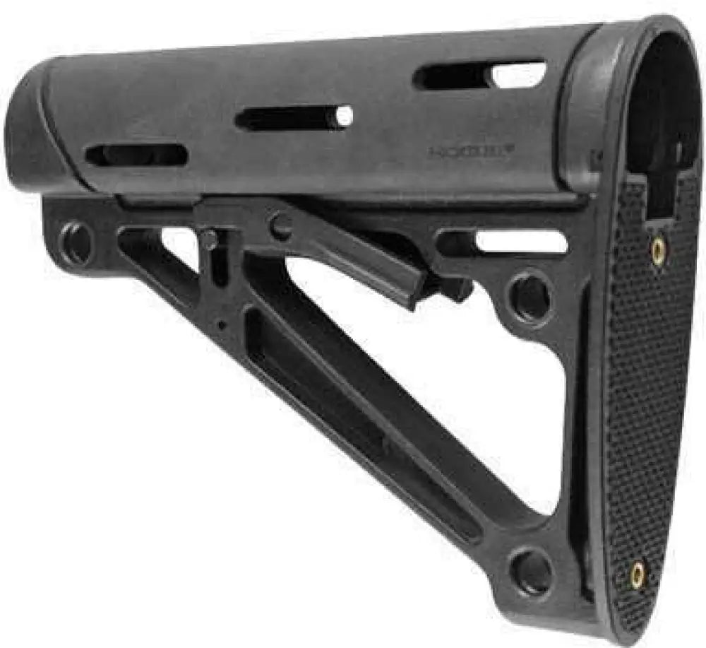 Hogue Grips Ar-15 6-position Stock Fits Mil-spec Buffer Tube Only Black Finish 15040