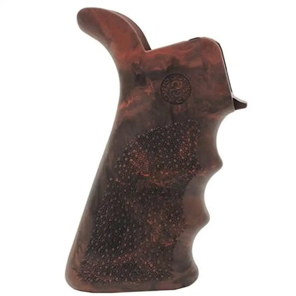 Hogue Grips Ar-15 Rubber Beavertail Grip - Red Lava Buy at Faith and Freedom Outdoors