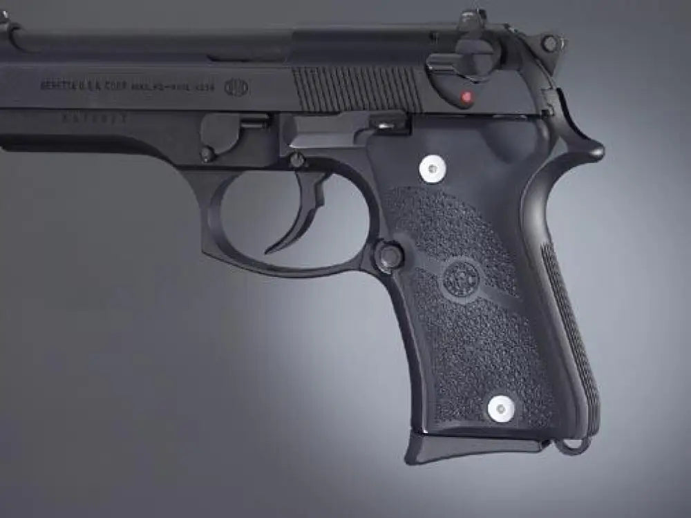 Hogue Grips Beretta 92f Compact Rubber Grip Buy at Faith and Freedom Outdoors