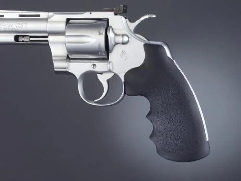 Hogue Grips Colt Python Rubber Monogrips - Black Buy at Faith and Freedom Outdoors