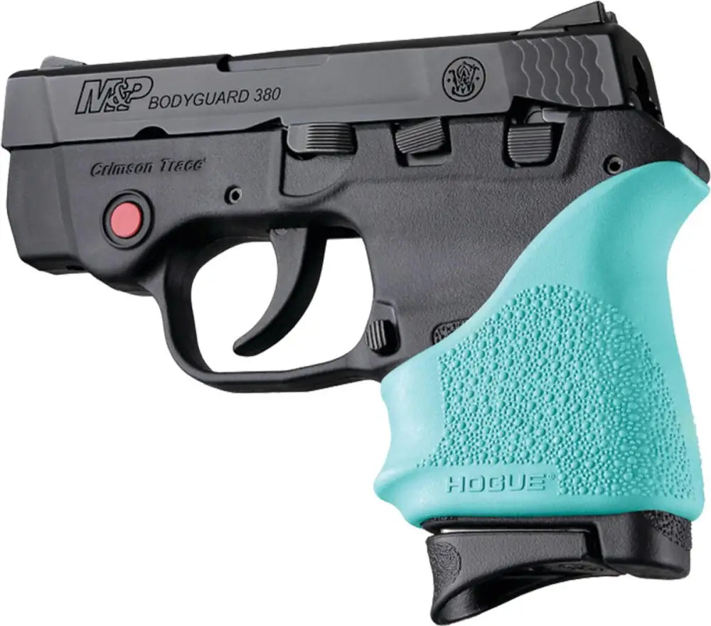Hogue Grips Handall Beaver Grip Sleeve S&w Bodyguard 380/taurus Tcp & Spectrum Aqua Buy at Faith and Freedom Outdoors
