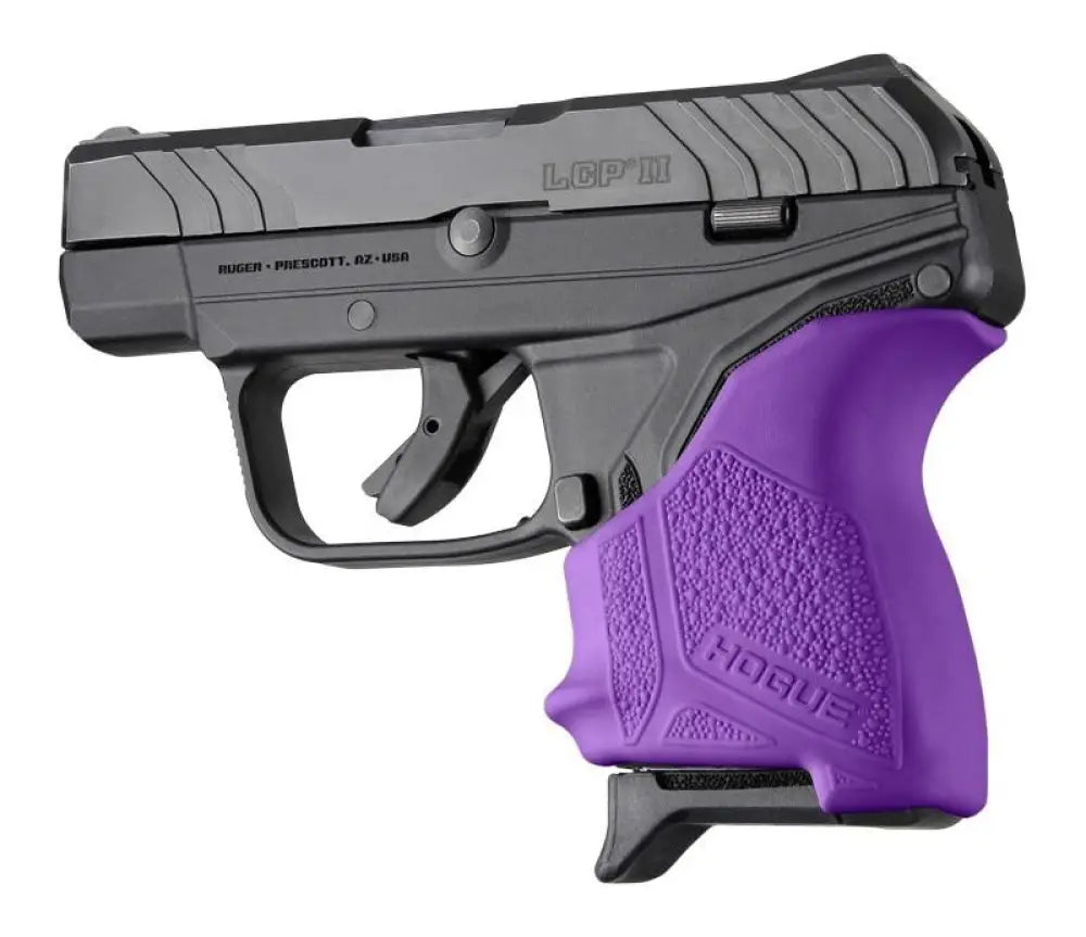 Hogue Grips Handall Beavertail Grip Sleeve for Ruger Lcp Ii-purple Buy at Faith and Freedom Outdoors