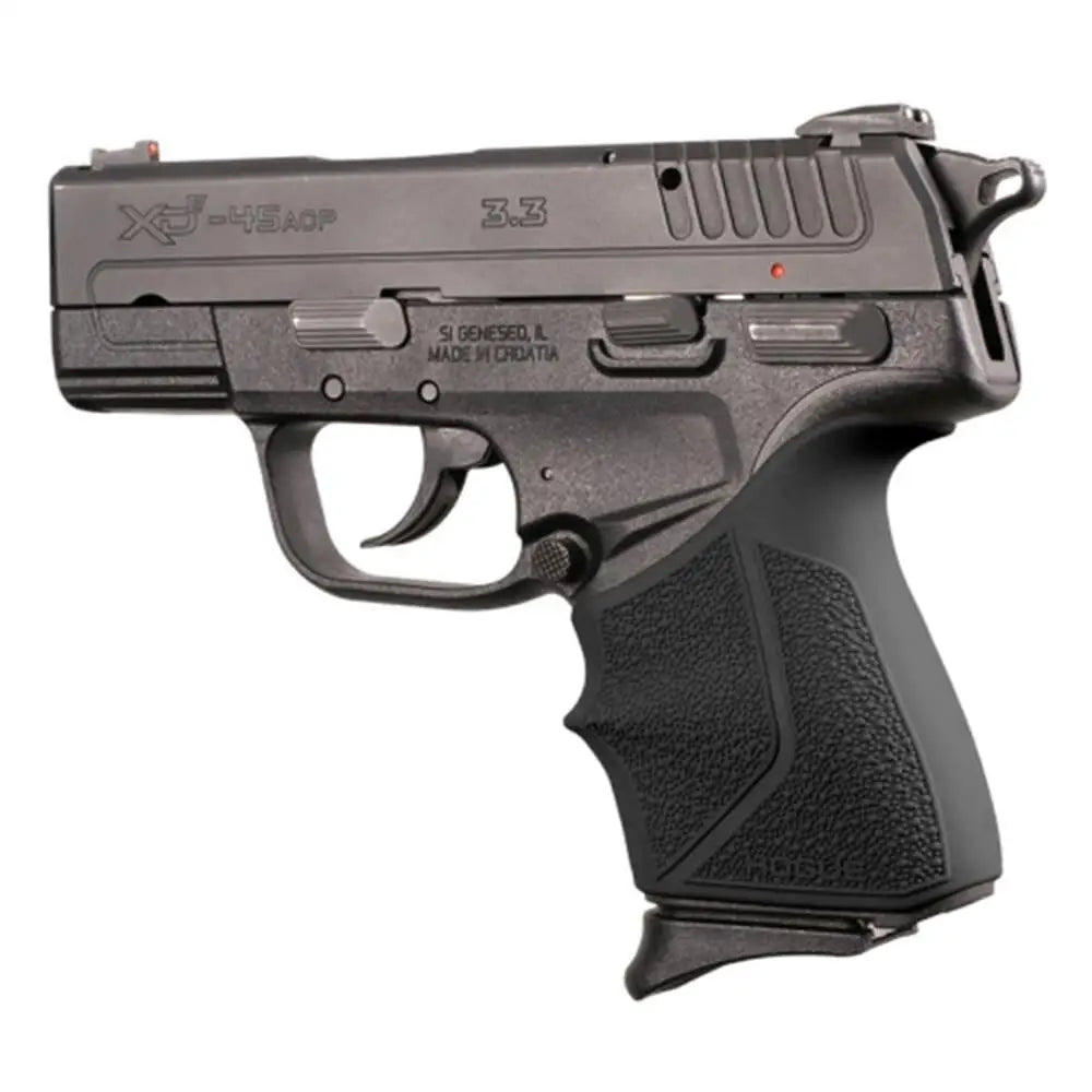 Hogue Grips Handall Beavertail Grip Sleeve for Springfield Xd-e 9/45 Black Buy at Faith and Freedom Outdoors