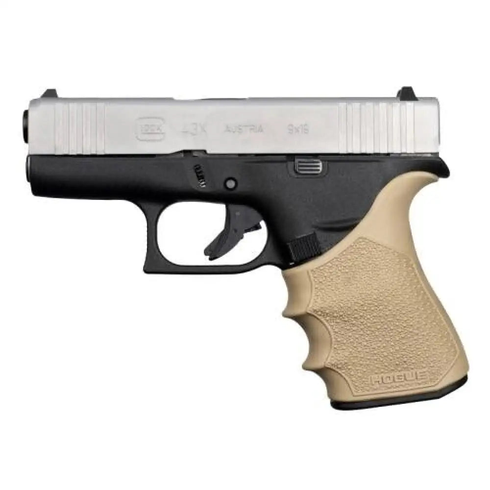 Hogue Grips Handall Beavertail Grip Sleeve Glock 43x/48 Fde Buy at Faith and Freedom Outdoors