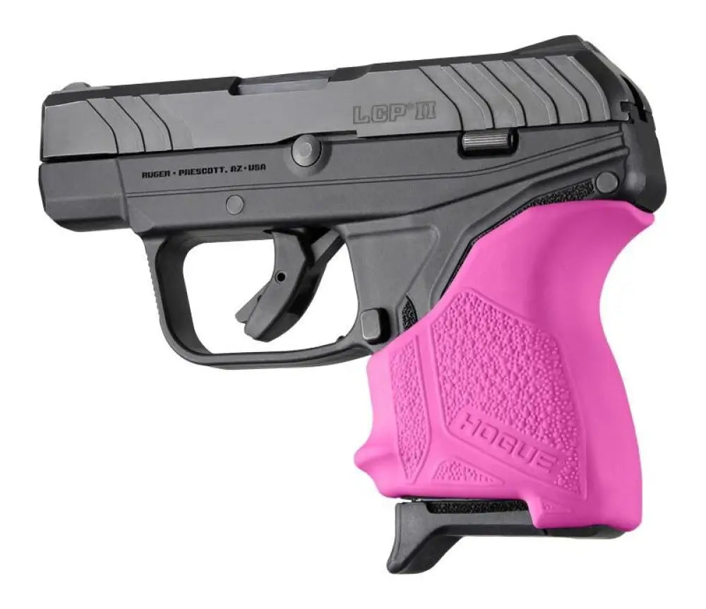 Hogue Grips Handall Beavertail Grip Sleeve Ruger Lcp Ii-pink Buy at Faith and Freedom Outdoors