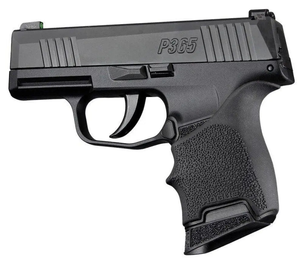 Hogue Grips Handall Beavertail Grip Sleeve Sig Sauer P365 Black Buy at Faith and Freedom Outdoors