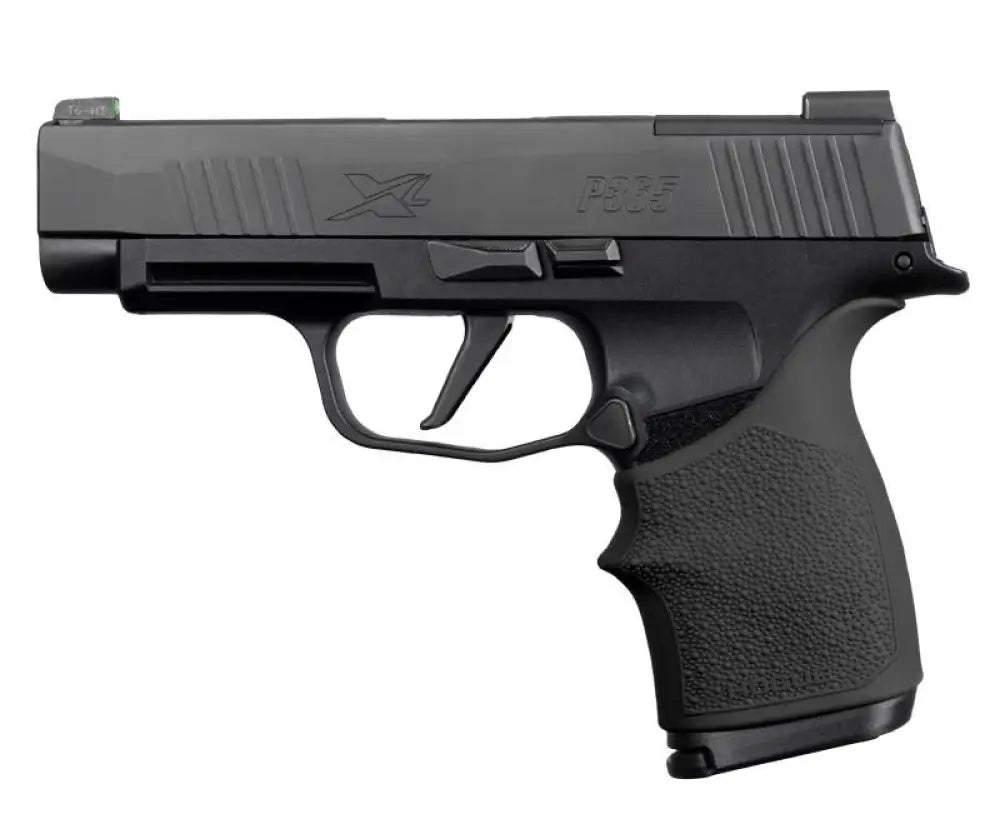 Hogue Grips Handall Beavertail Grip Sleeve Sig Sauer P365xl- Black Buy at Faith and Freedom Outdoors