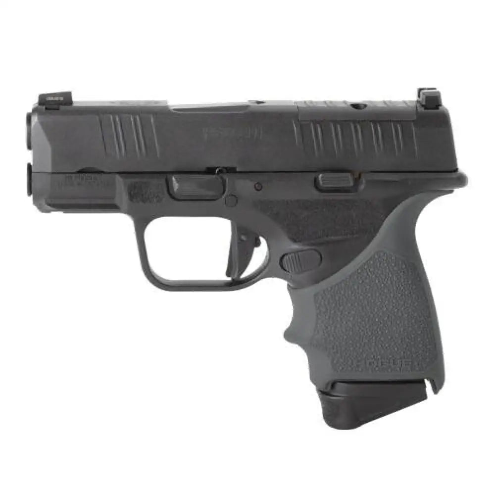 Hogue Grips Handall Beavertail Grip Sleeve Springfield Armory Hellcat Slate Grey Buy at Faith and Freedom Outdoors