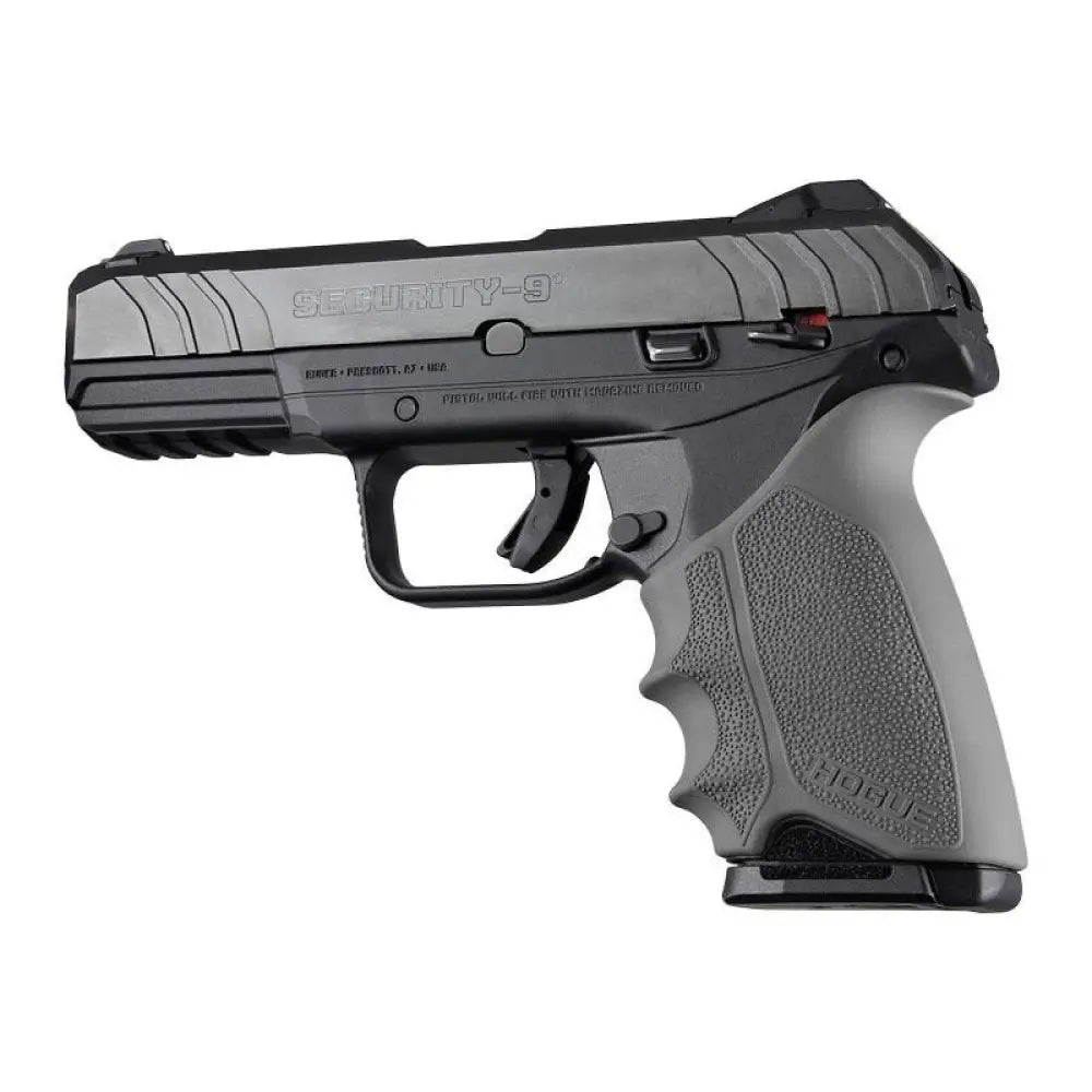 Hogue Grips Handall Beavertail Handgun Grip Sleeve for Ruger Security 9 Slate Grey Buy at Faith and Freedom Outdoors