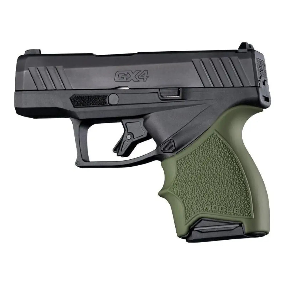 Hogue Grips Handall Beavertail Handgun Grip Sleeve for Taurus Gx4/gx4l Od Green Buy at Faith and Freedom Outdoors