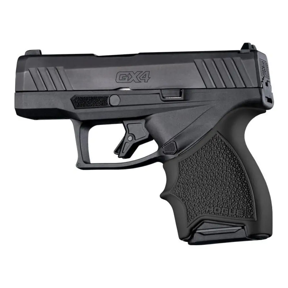 Hogue Grips Handall Beavertail Handgun Grip Sleeve for Taurus Gx4/gx4l Black Buy at Faith and Freedom Outdoors