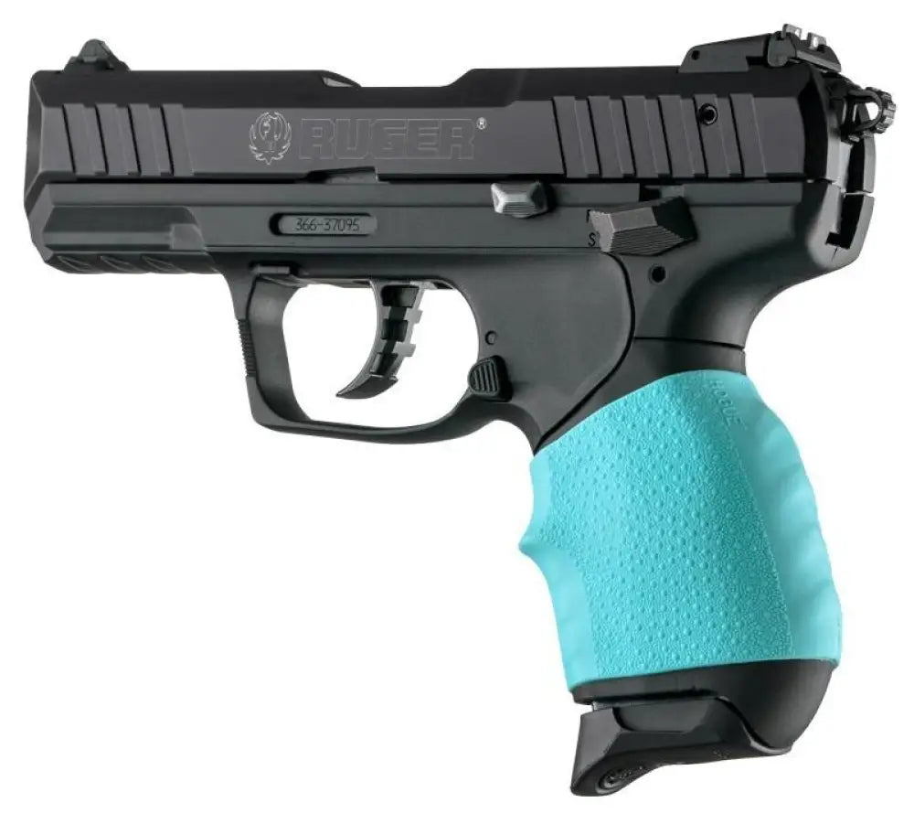 Hogue Grips Handall Jr. Small Size Grip Sleeve Aqua Buy at Faith and Freedom Outdoors