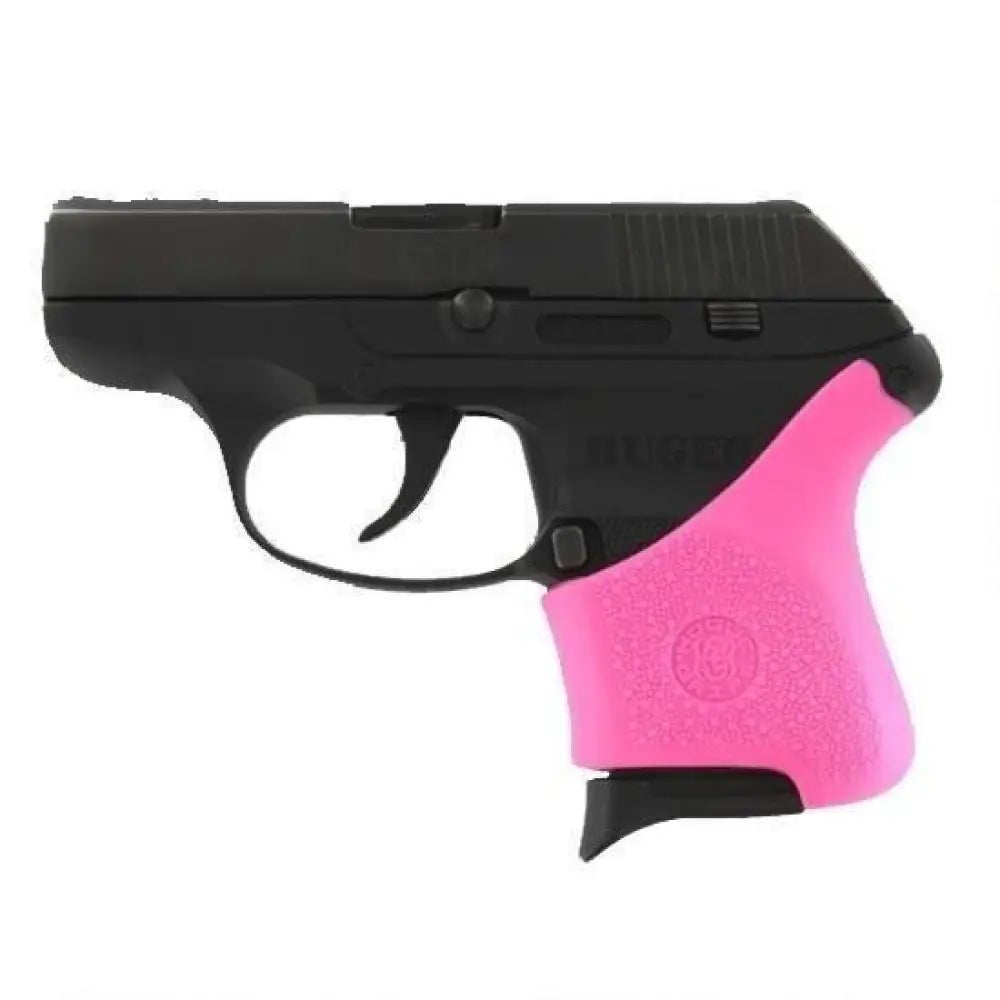 Hogue Grips Handall Universal Grip Sleeve Ruger Lcp- Pink Buy at Faith and Freedom Outdoors