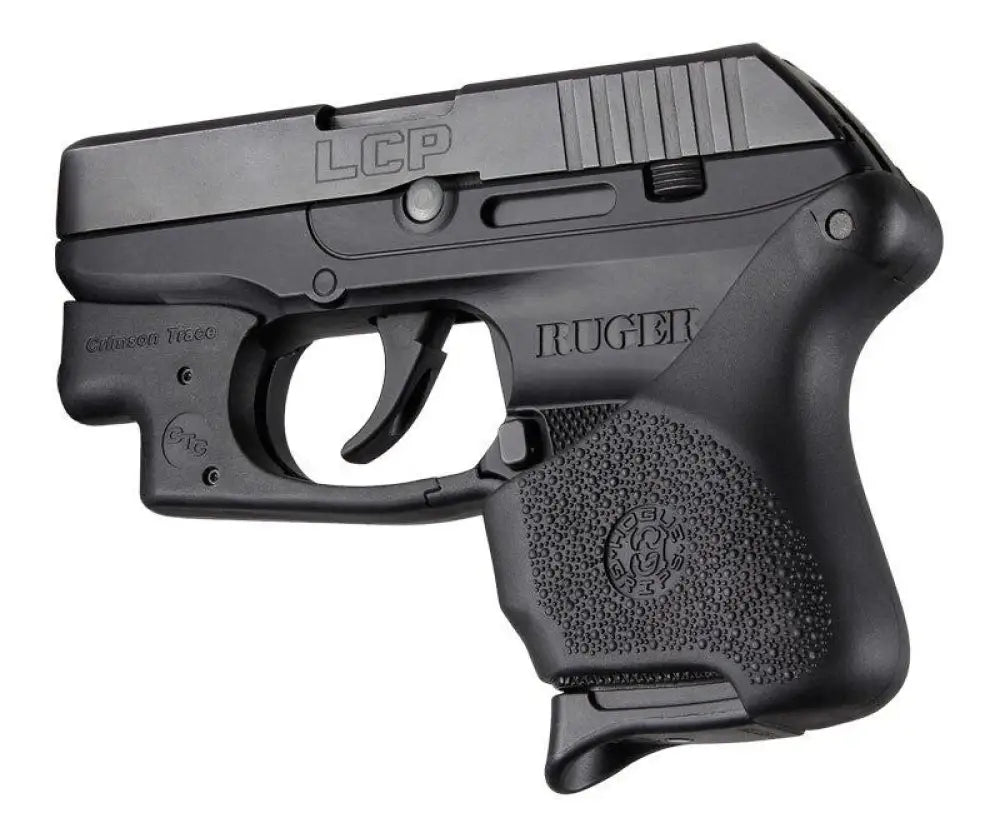 Hogue Grips Handall Universal Grip Sleeve Ruger Lcp with Crisman Trace Button Buy at Faith and Freedom Outdoors
