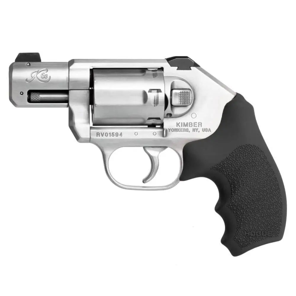 Hogue Grips Kimber K6s Dasa & Dao Bantam: Cobarrelestone Rubber Monogrip - Black Buy at Faith and Freedom Outdoors