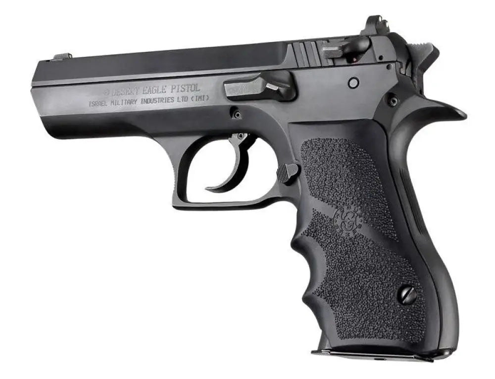 Hogue Grips Magnum Research Baby Eagle 40/9mm Jericho & Uzi Rubber with Finger Grooves Buy at Faith and Freedom Outdoors
