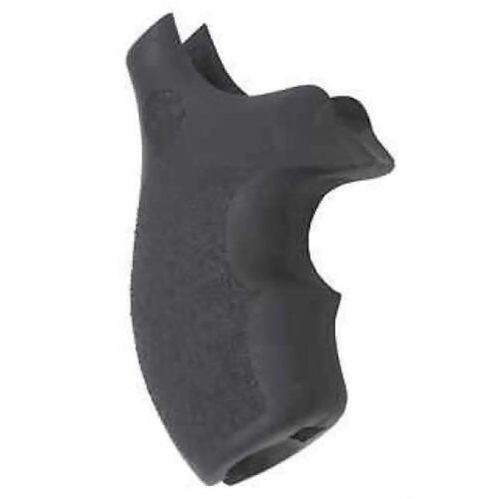 Hogue Grips Monogrip S&w j Frame Round Butt Bantam Finger Grooves Rubber Black 61000