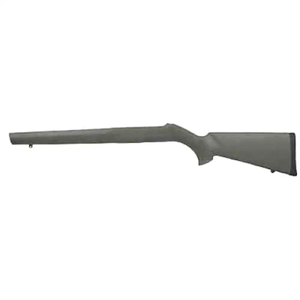 Hogue Grips Overmolded Rubber Stock Fits Rug 10/22.920’’ Diameter Barrel Od Green Finish 22210