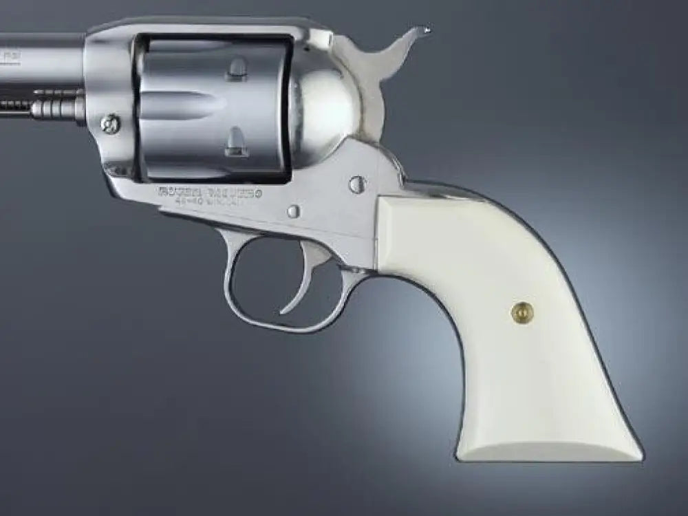 Hogue Grips Ruger Blackhawk/vaquero Ivory Polymer Cowboy Panels Buy at Faith and Freedom Outdoors