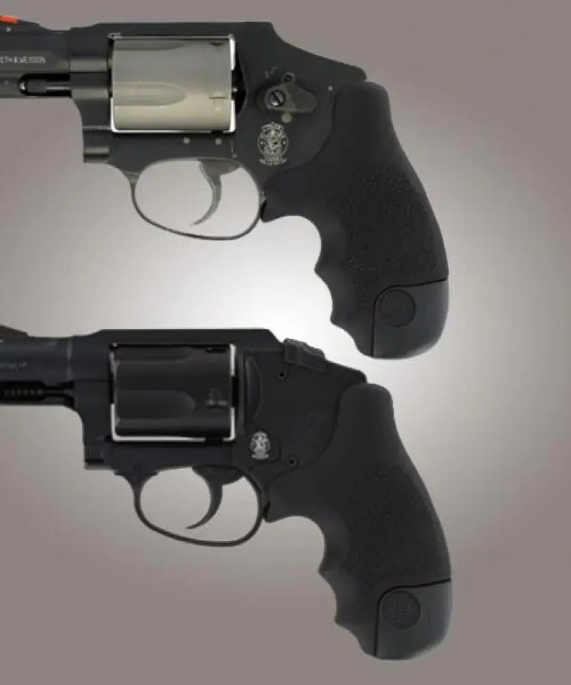 Hogue Grips S&w j Frame Round Butt Centennial/polymer Bodyguard Rubber Tamer Grip - Black Buy at Faith and Freedom