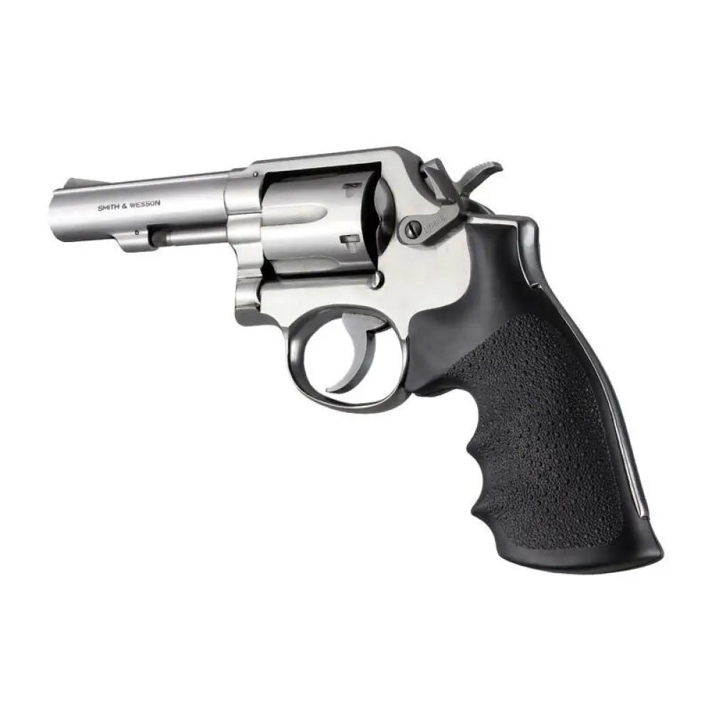 Hogue Grips S&w K/l Frame Square Butt Rubber Handgun Grip Black Buy at Faith and Freedom Outdoors