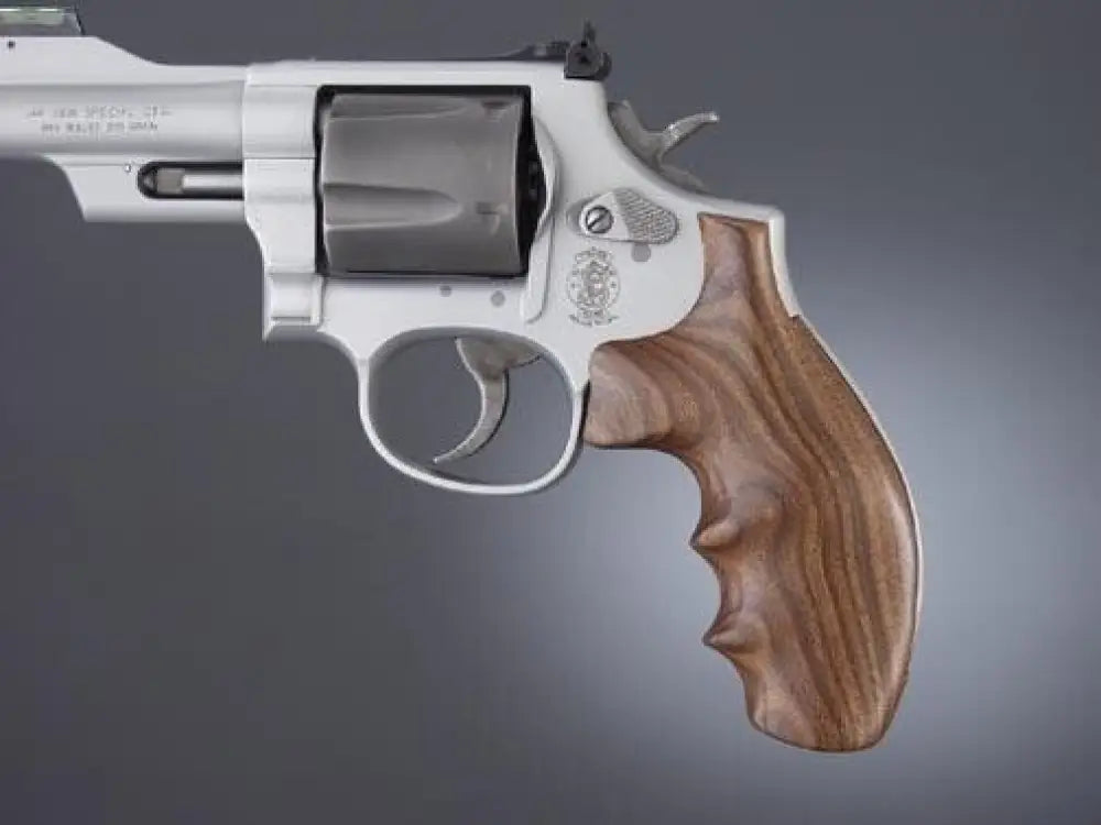 Hogue Grips S&w K/l Round Butt Buy at Faith and Freedom Outdoors