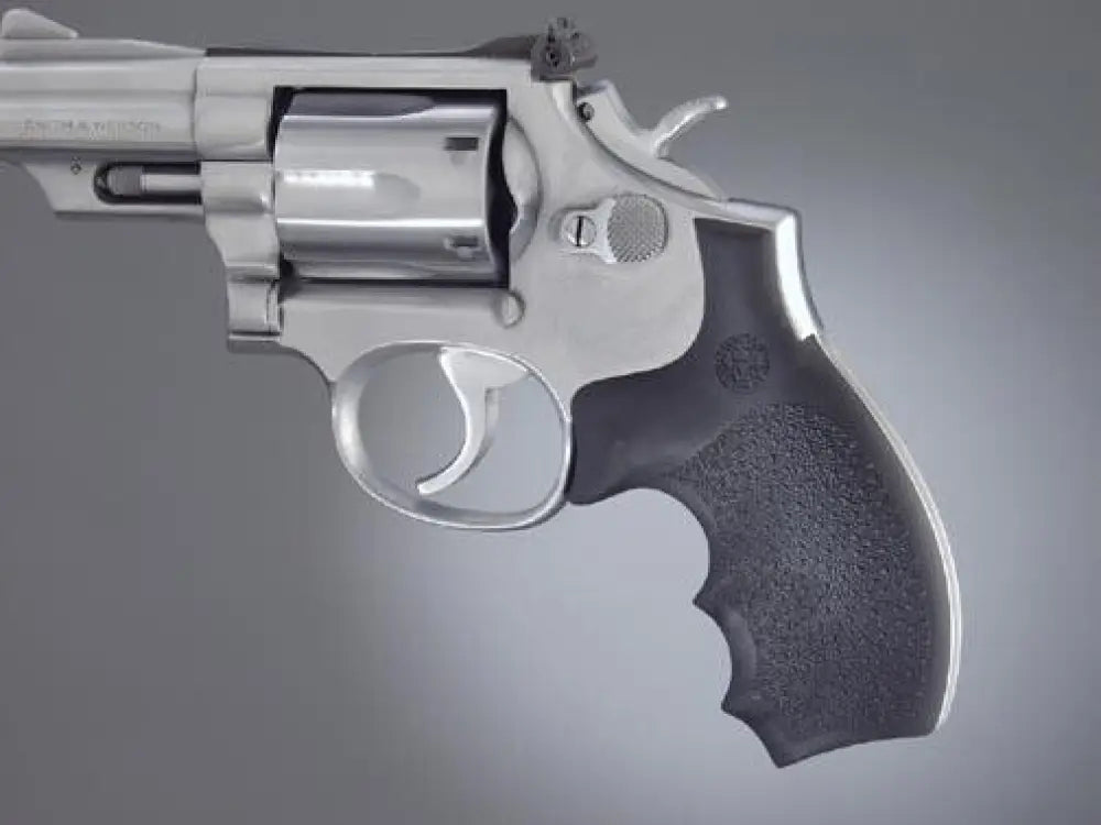 Hogue Grips S&w K/l Round Butt Frame Rubber Bantam Style Buy at Faith and Freedom Outdoors