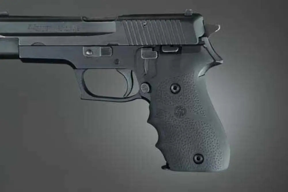 Hogue Grips Sig Sauer P220 American Rubber with Finger Grooves Buy at Faith and Freedom Outdoors