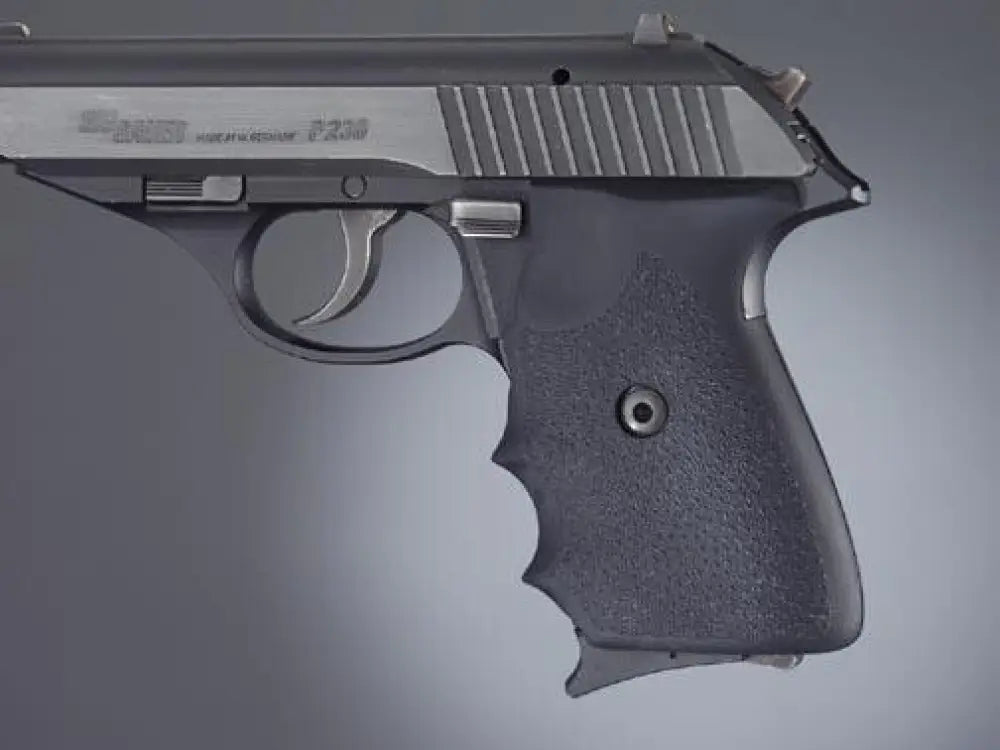 Hogue Grips Sig Sauer P230 - P232 Rubber with Finger Grooves Buy at Faith and Freedom Outdoors